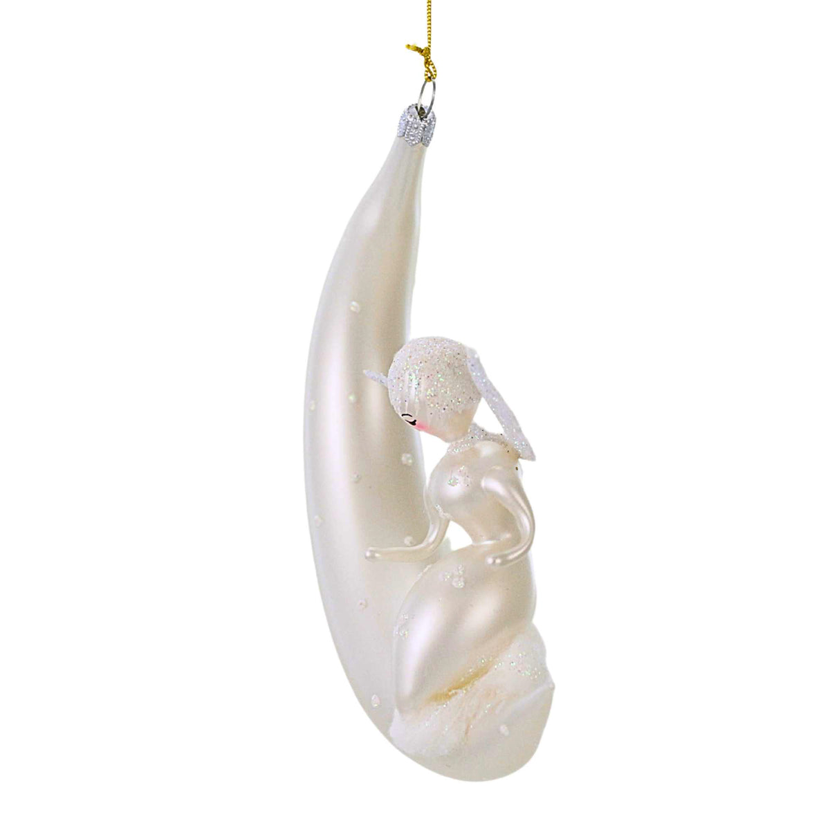 De Carlini Italian Ornaments Luna Lullaby - - SBKGifts.com