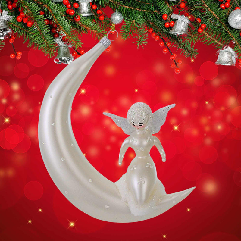 De Carlini Italian Ornaments Luna Lullaby - - SBKGifts.com