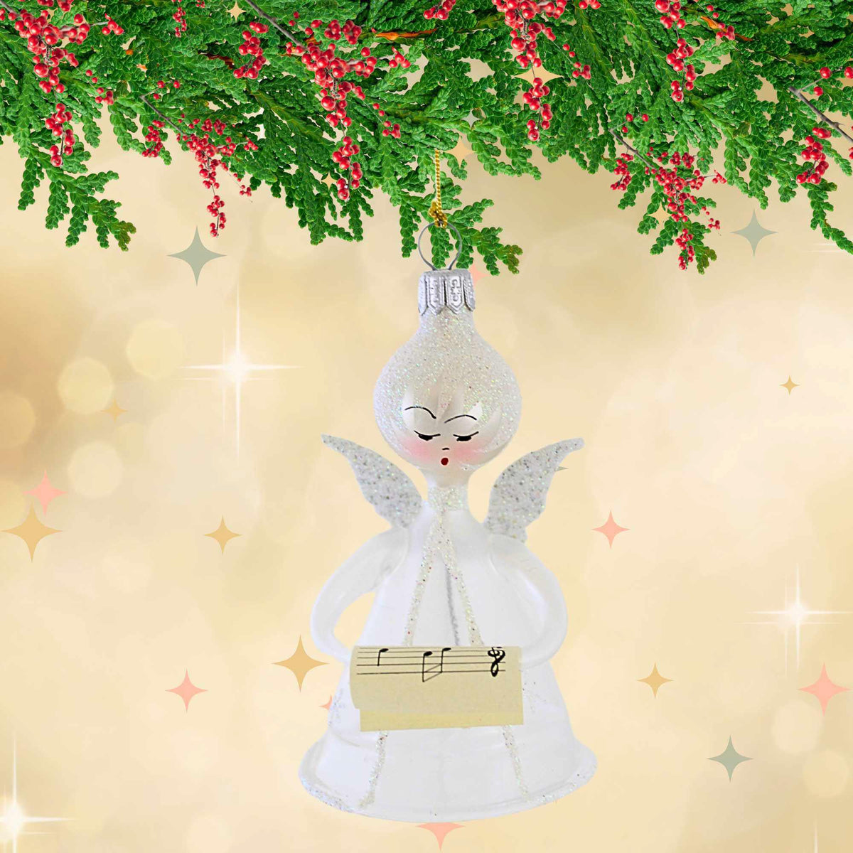 De Carlini Italian Ornaments Olivia's Christmas Carol - - SBKGifts.com