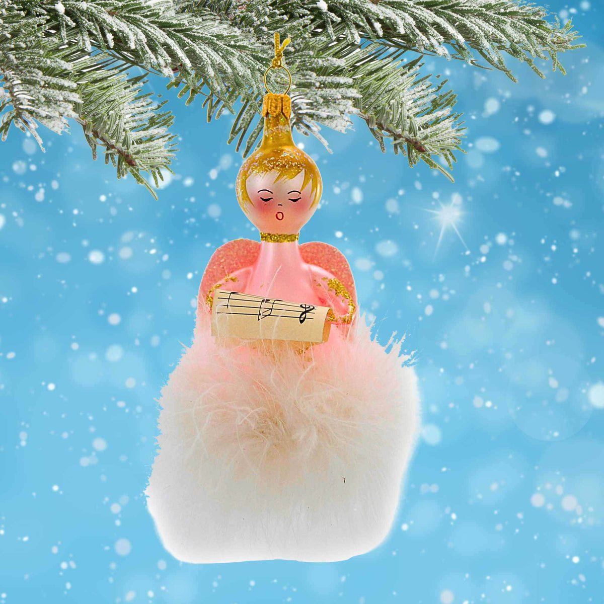 De Carlini Italian Ornaments Cherry Bella - - SBKGifts.com
