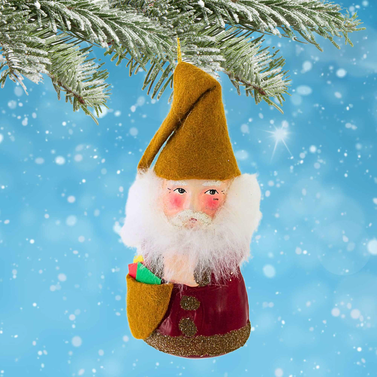 De Carlini Italian Ornaments Letters For St. Nicholas - - SBKGifts.com