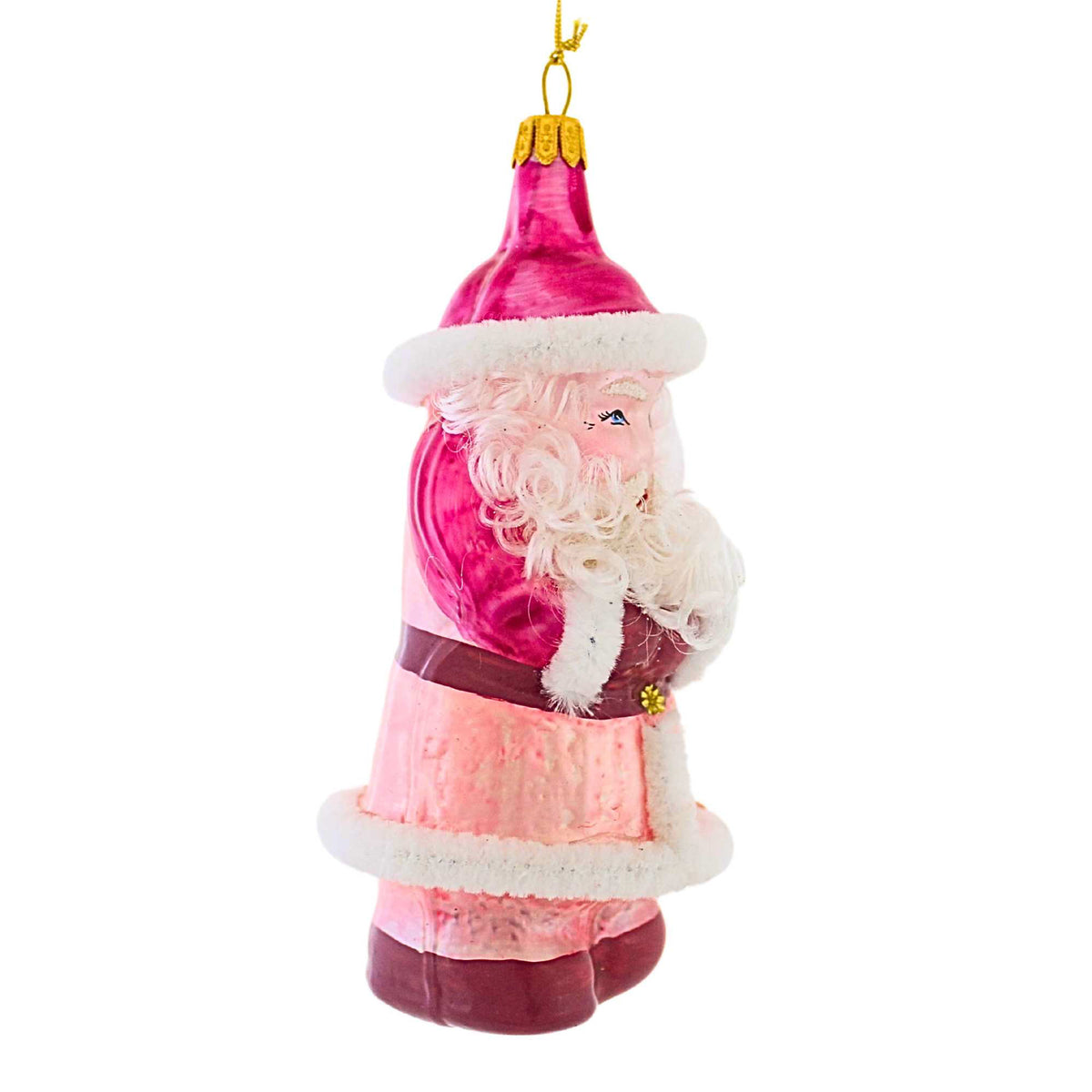 De Carlini Italian Ornaments Merry Pinkmas - - SBKGifts.com
