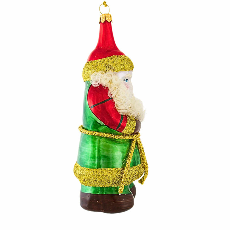 De Carlini Italian Ornaments Festive Fella - - SBKGifts.com