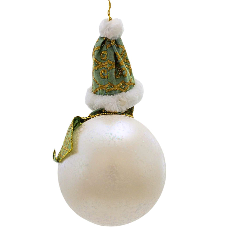 De Carlini Italian Ornaments Snowella Sparkles - - SBKGifts.com
