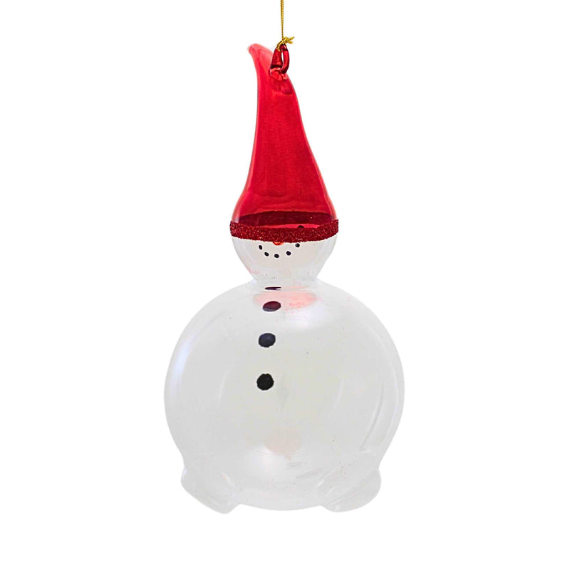 De Carlini Italian Ornaments Clearly Clarence - - SBKGifts.com