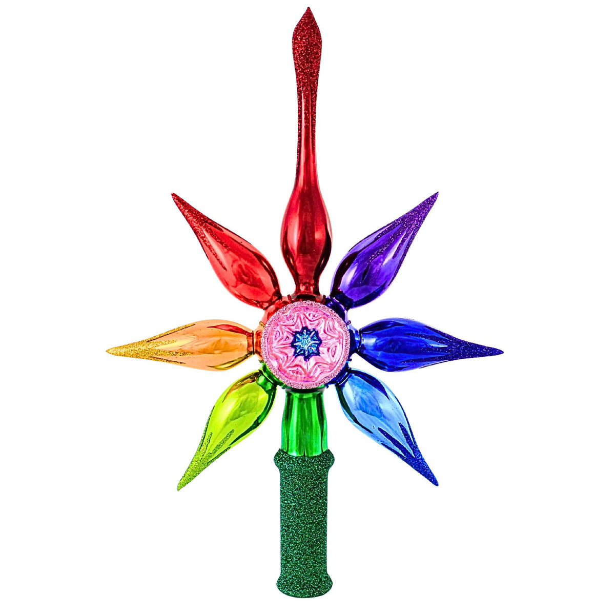 64397 Rainbow Tree Topper With Reflector 2022294