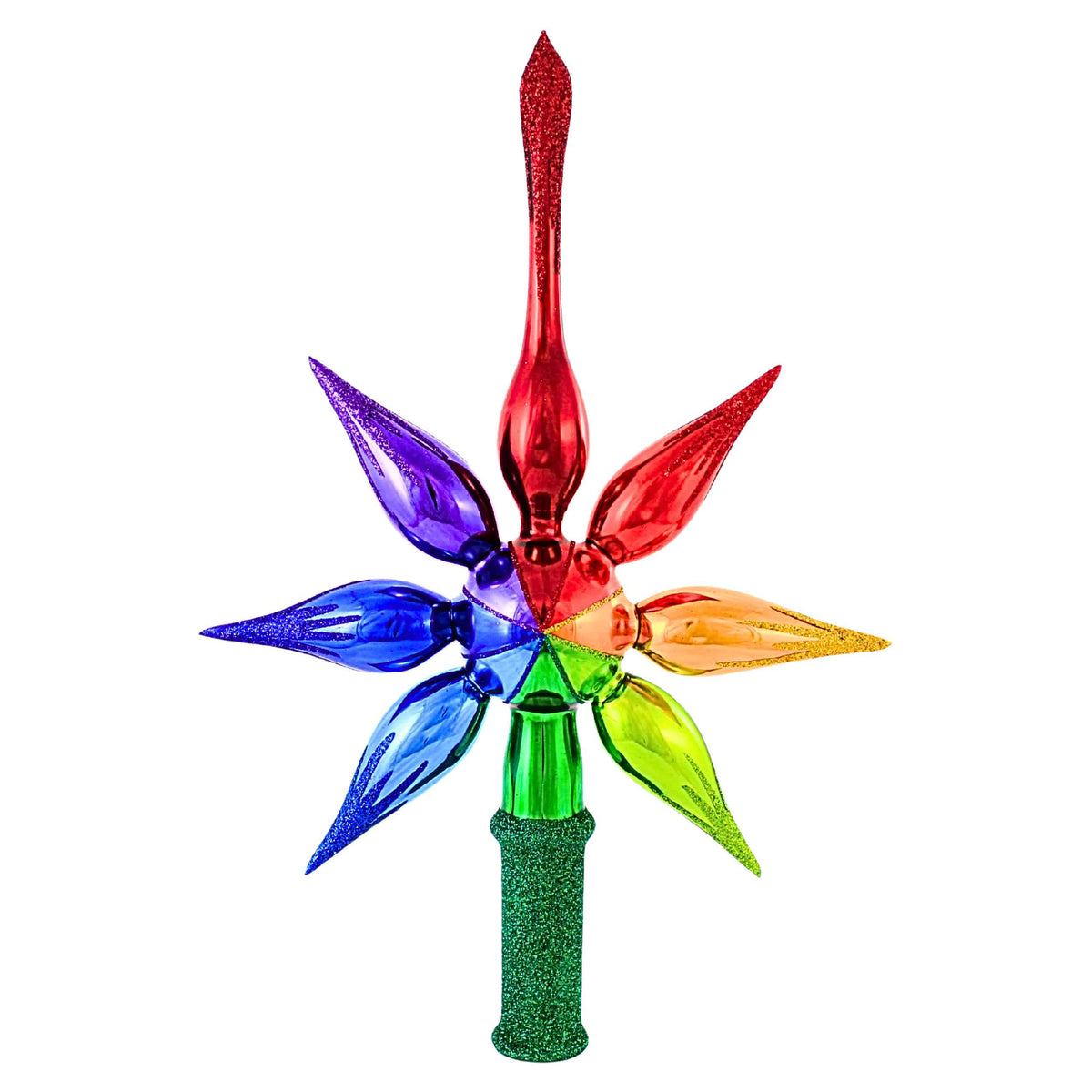 Blubom Rainbow Tree Topper With Reflector - - SBKGifts.com