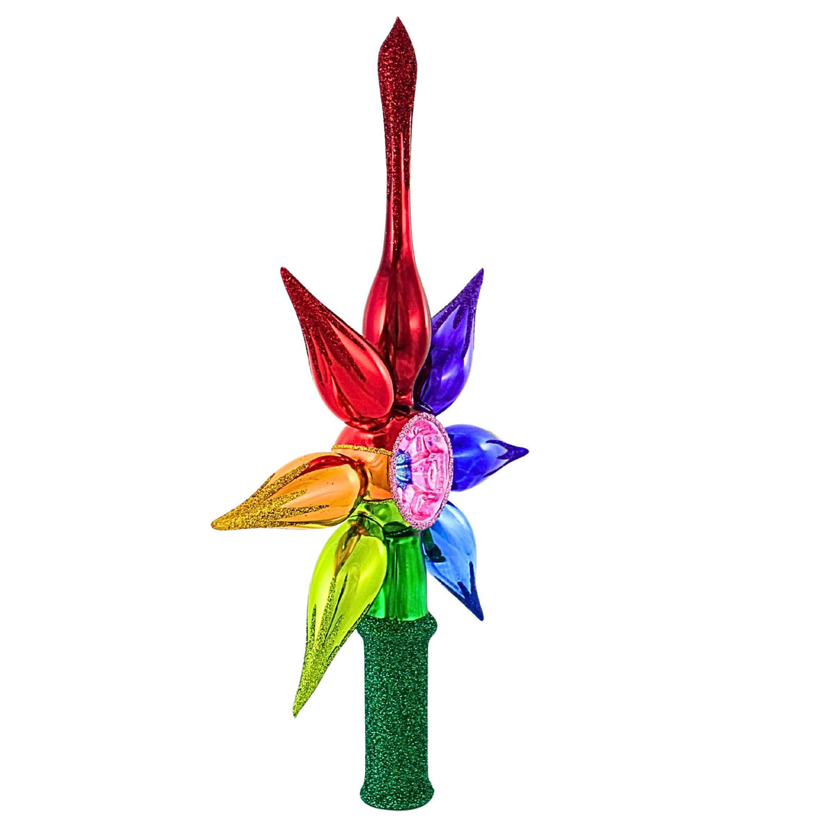 Blubom Rainbow Tree Topper With Reflector - - SBKGifts.com