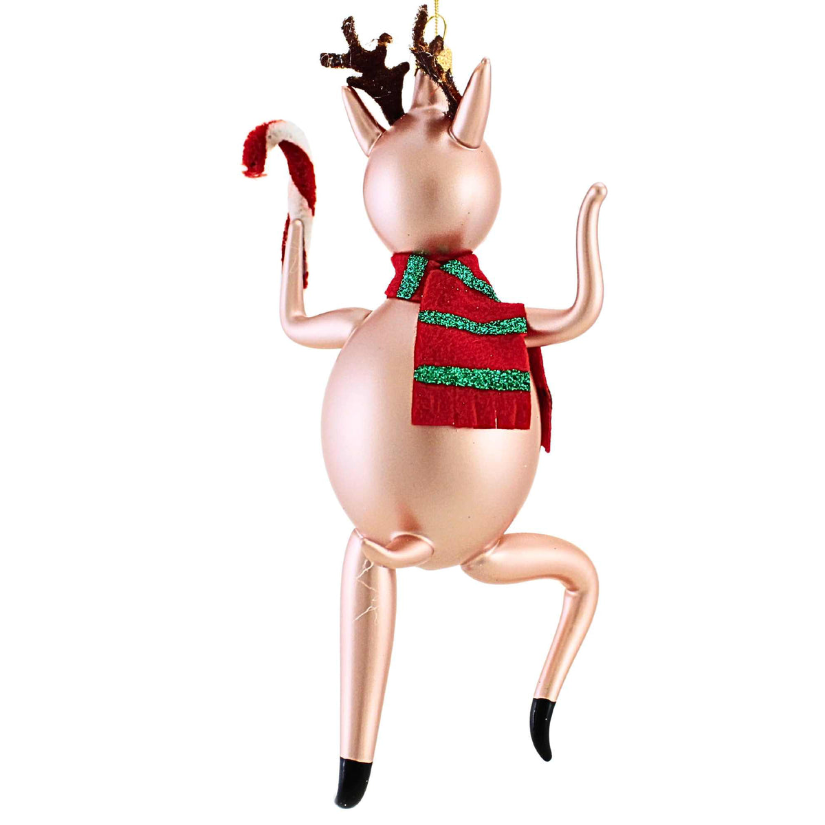 De Carlini Italian Ornaments Jolly Jinglebuck - - SBKGifts.com
