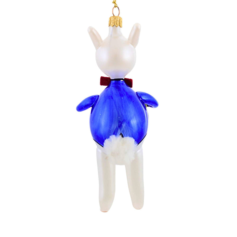 De Carlini Italian Ornaments The Hatter's Hare - - SBKGifts.com