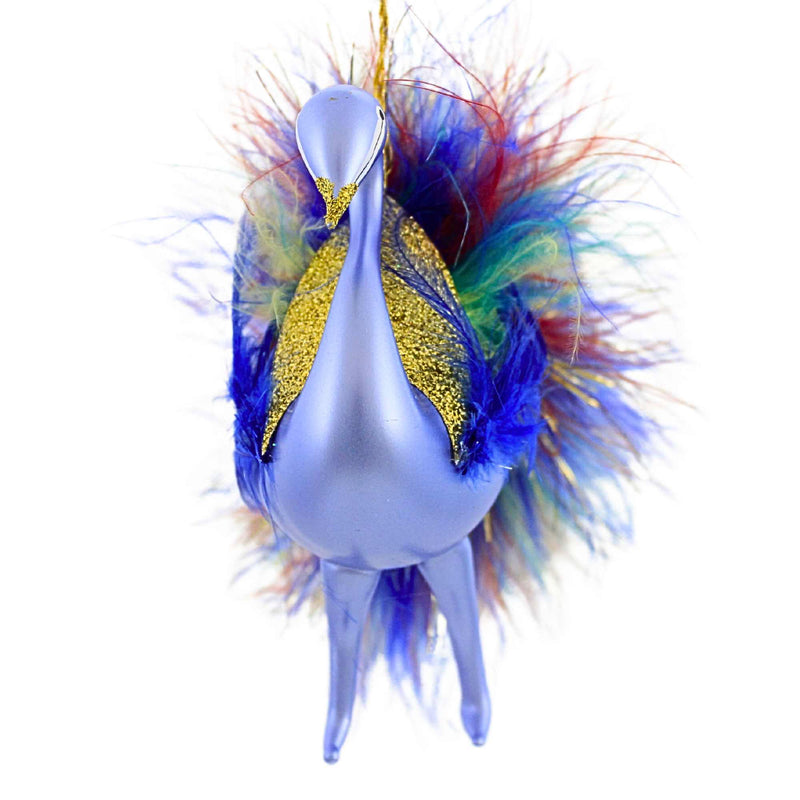 De Carlini Italian Ornaments Winter Plumiera - - SBKGifts.com