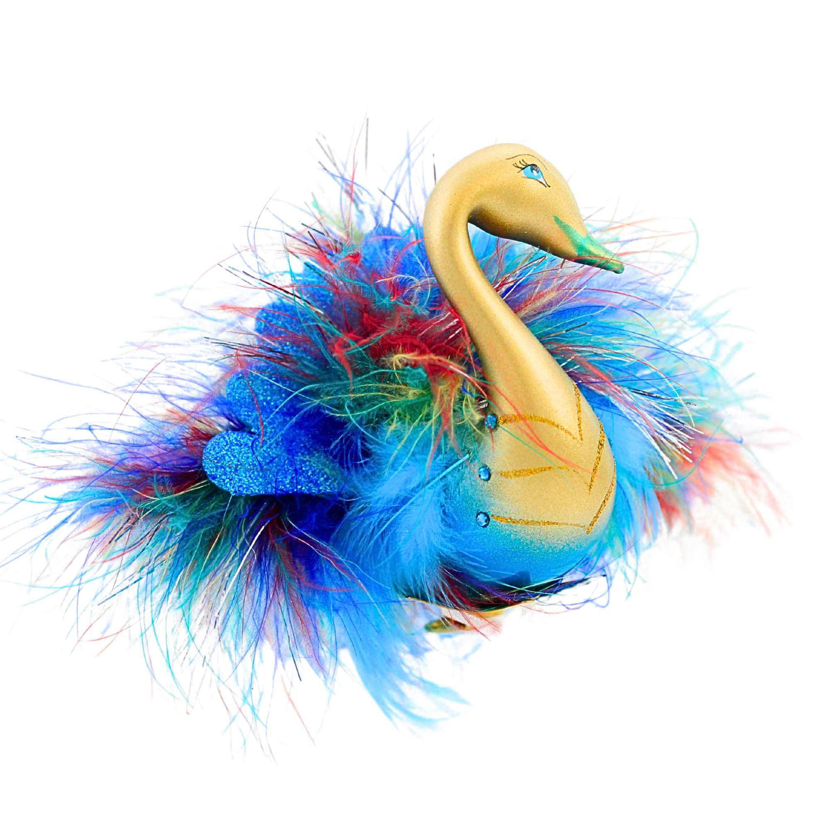 (64428) Golden Plumme Clip On