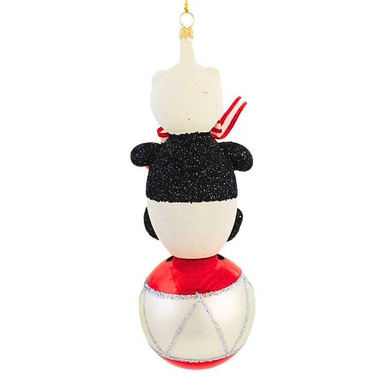 De Carlini Italian Ornaments Panda Pop - - SBKGifts.com