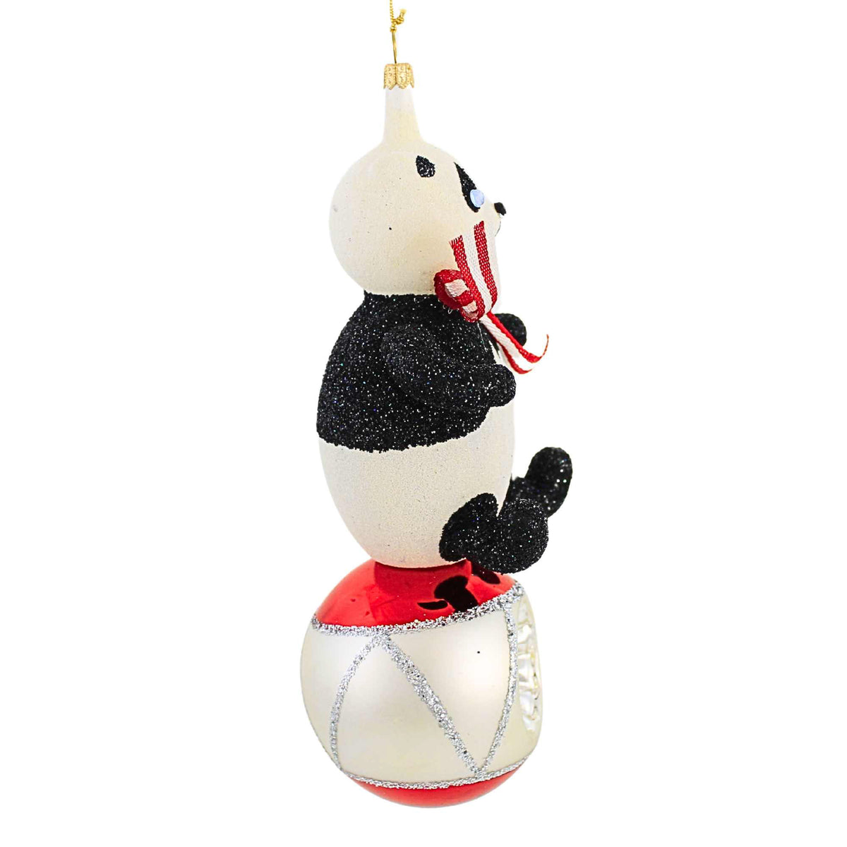De Carlini Italian Ornaments Panda Pop - - SBKGifts.com