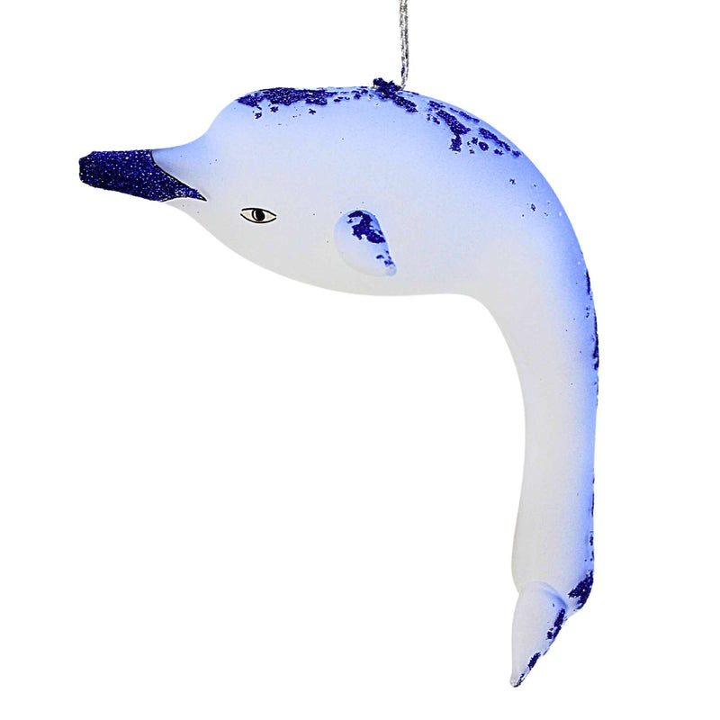 De Carlini Italian Ornaments Delfrost Twinklefin - - SBKGifts.com