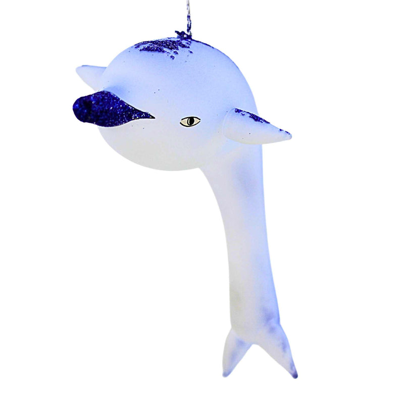 De Carlini Italian Ornaments Delfrost Twinklefin - - SBKGifts.com