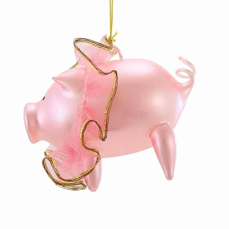 De Carlini Italian Ornaments Trixie Pigette - - SBKGifts.com