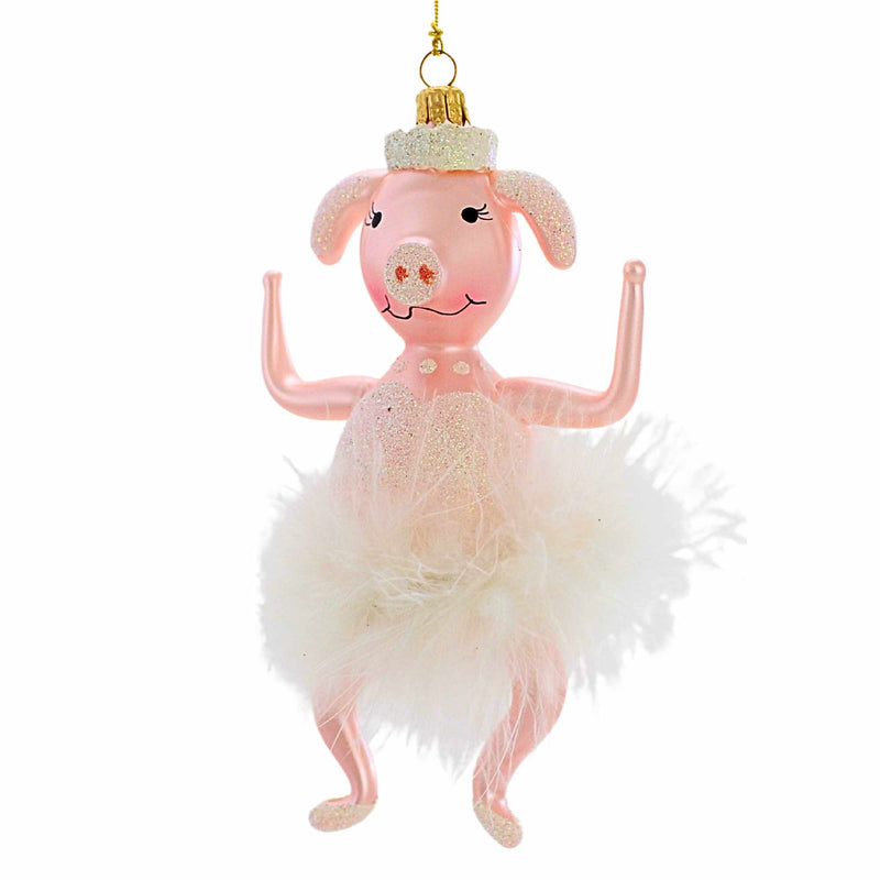 De Carlini Italian Ornaments Rupert & Ruby Oinkley - - SBKGifts.com