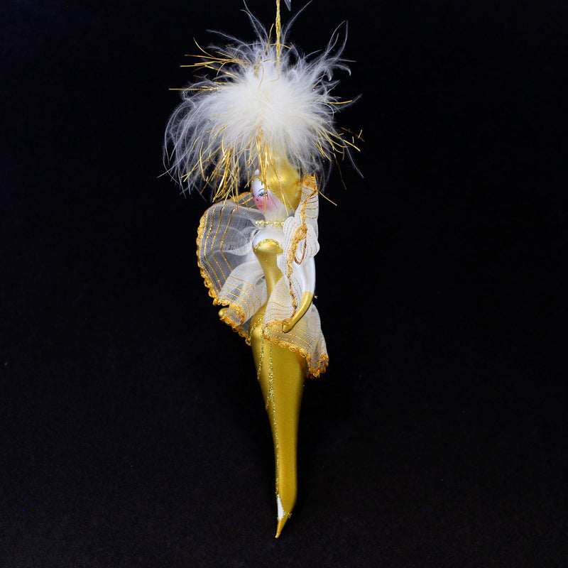 De Carlini Italian Ornaments Miss Midas Touch - - SBKGifts.com