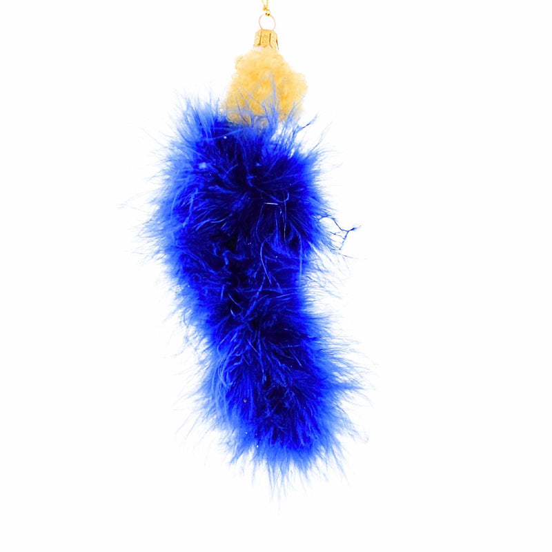 De Carlini Italian Ornaments Dame Devine In Sapphire - - SBKGifts.com