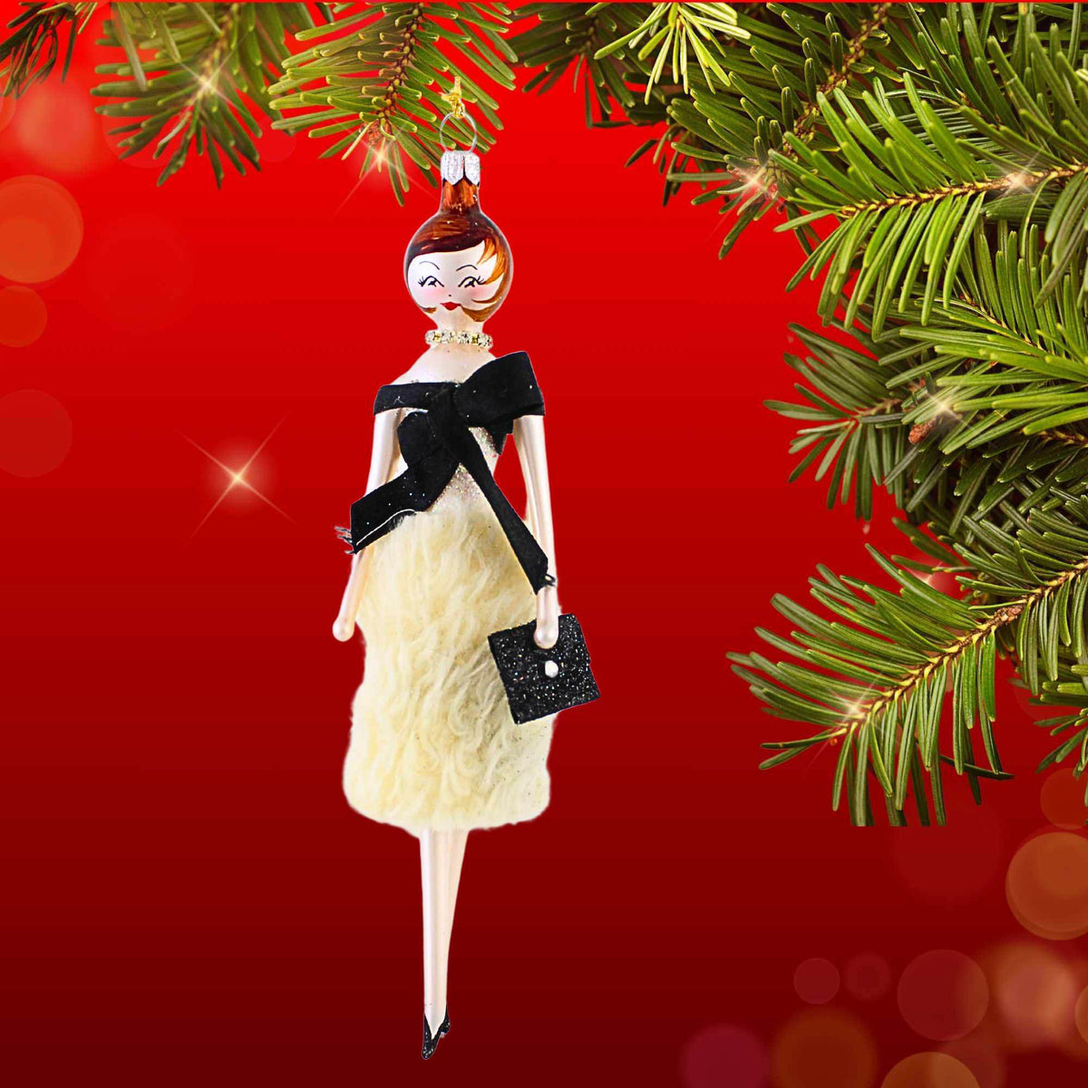 De Carlini Italian Ornaments Gala Night Emani - - SBKGifts.com