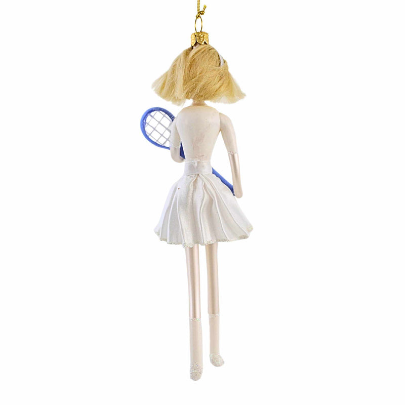 De Carlini Italian Ornaments Match Point Margot - - SBKGifts.com