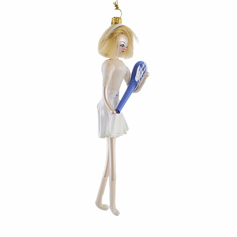 De Carlini Italian Ornaments Match Point Margot - - SBKGifts.com