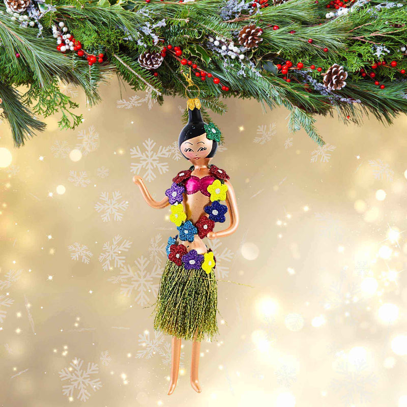 De Carlini Italian Ornaments Big Island Aloha - - SBKGifts.com