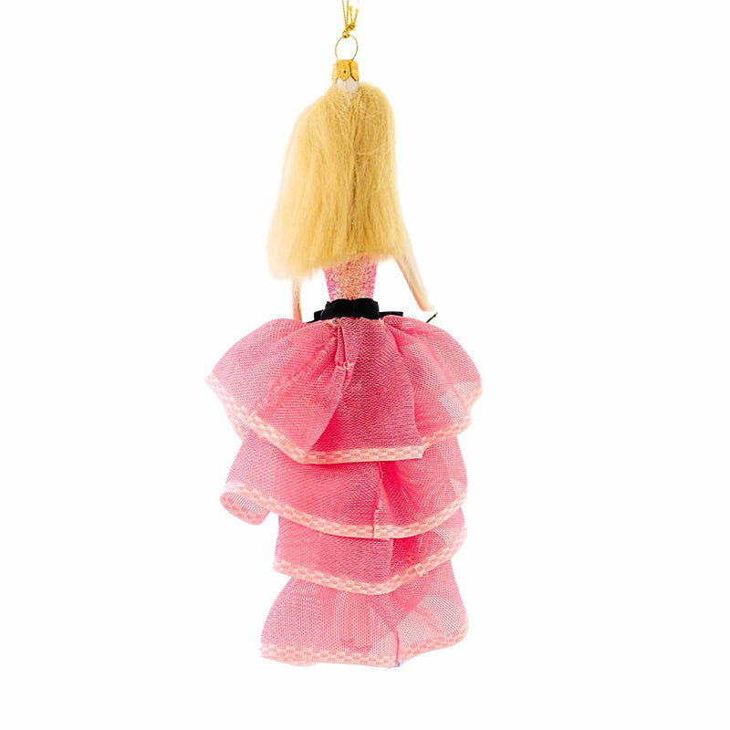 De Carlini Italian Ornaments Tickled Pink Princess - - SBKGifts.com