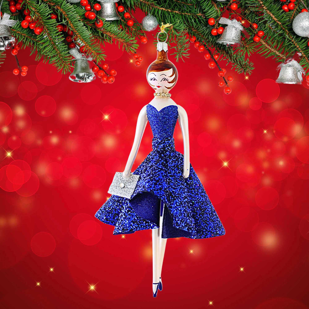 De Carlini Italian Ornaments Julia's Wine Tasting At Historic Mansion - - SBKGifts.com