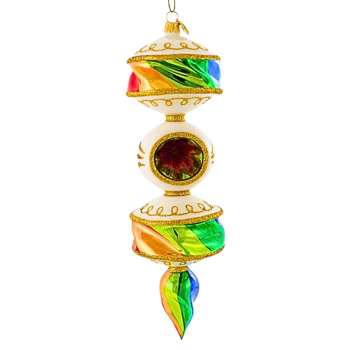 64504 Golden Christmas Swirl 2022564