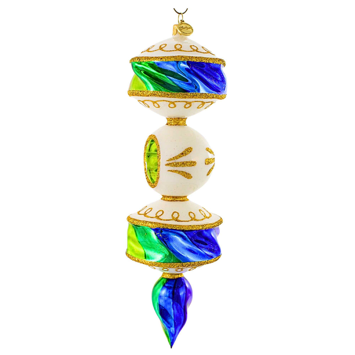 Blubom Golden Christmas Swirl - - SBKGifts.com