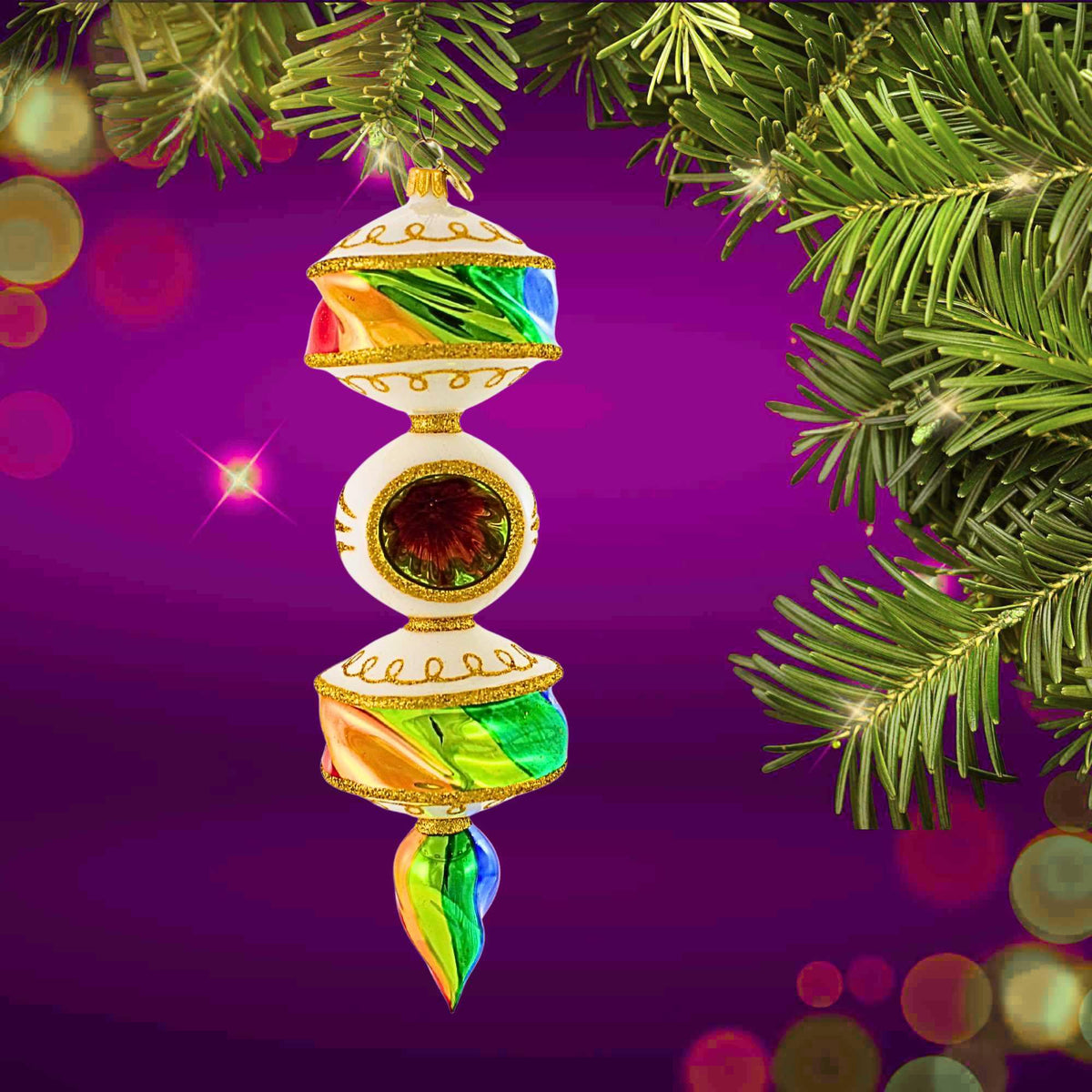 Blubom Golden Christmas Swirl - - SBKGifts.com