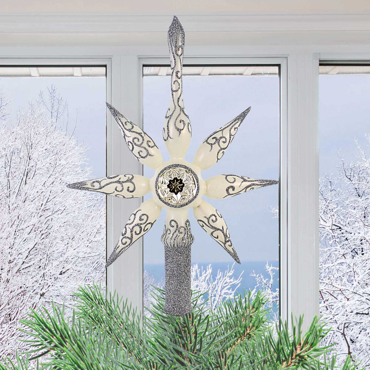 Blubom Modern Star Tree Topper - - SBKGifts.com