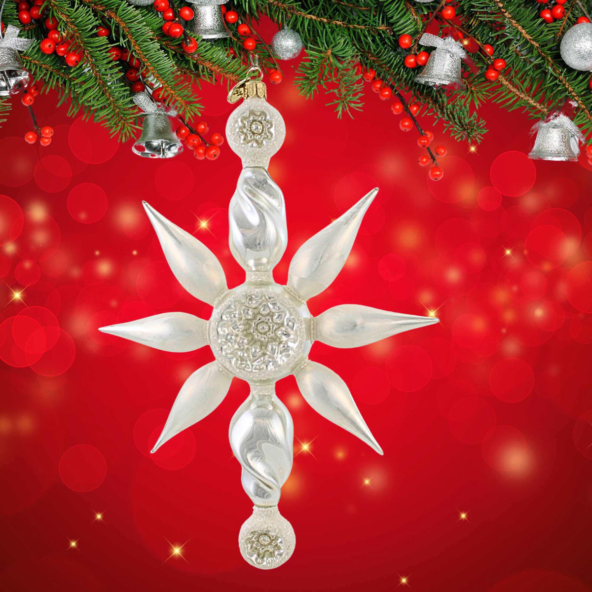 Blubom Arctic Starburst Silver Star Twist - - SBKGifts.com