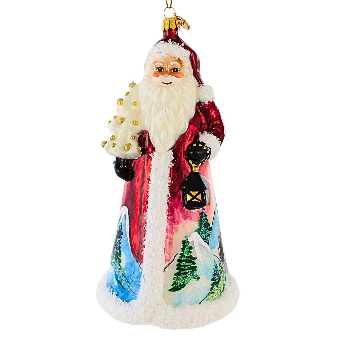 64541 Santa With Church Scene 2022082