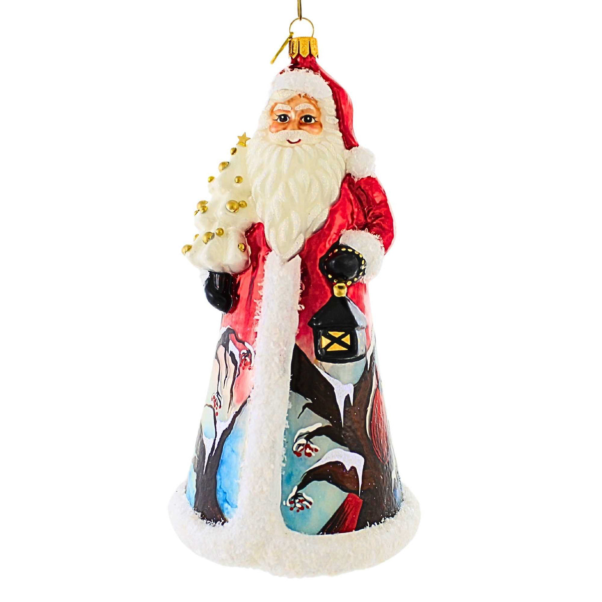 64542 Santa Claus With Winter Manor Scene 2022083