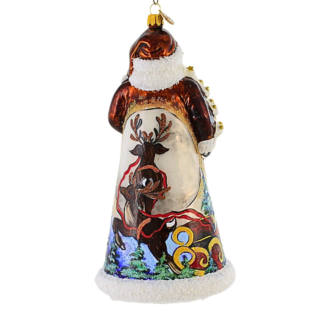 Blubom Santa Claus With Christmas Eve Night Scene - - SBKGifts.com