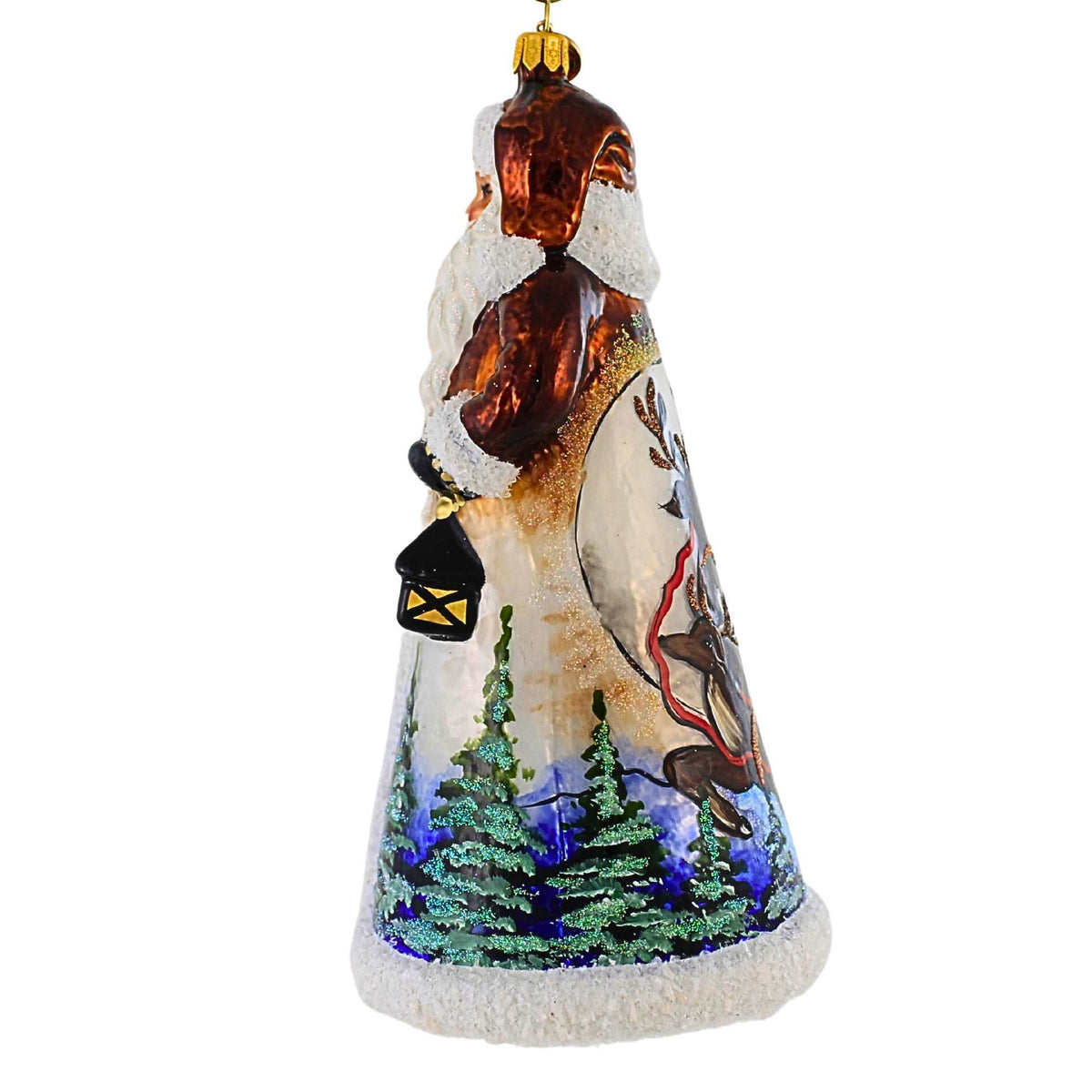Blubom Santa Claus With Christmas Eve Night Scene - - SBKGifts.com