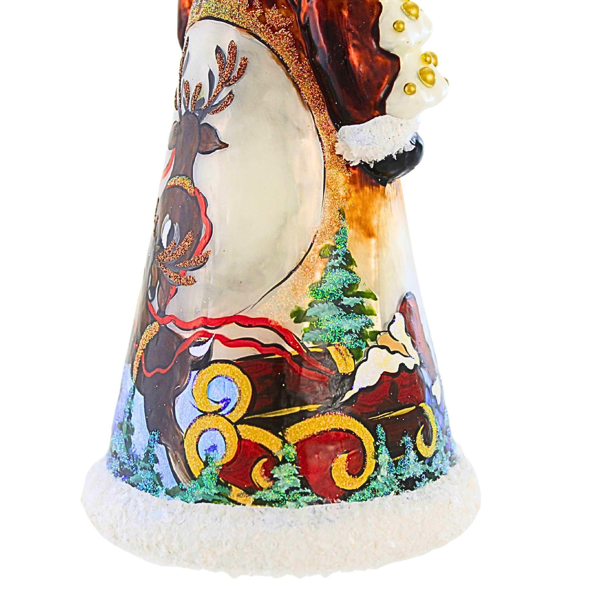 Blubom Santa Claus With Christmas Eve Night Scene - - SBKGifts.com