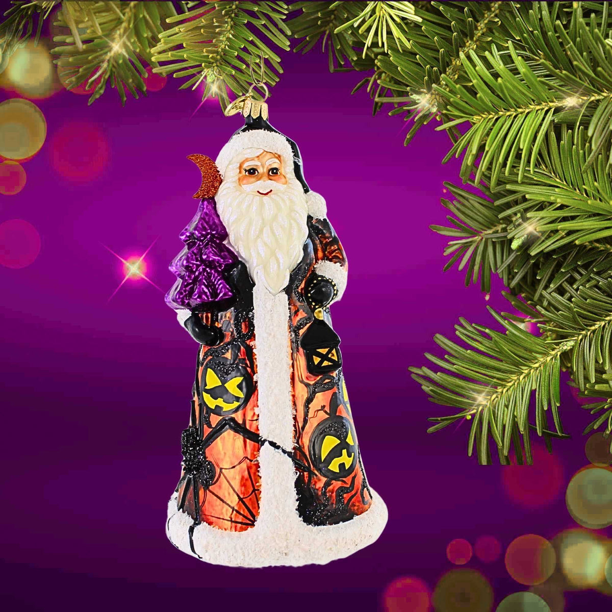 Blubom Santa With Happy Halloween Coat - - SBKGifts.com