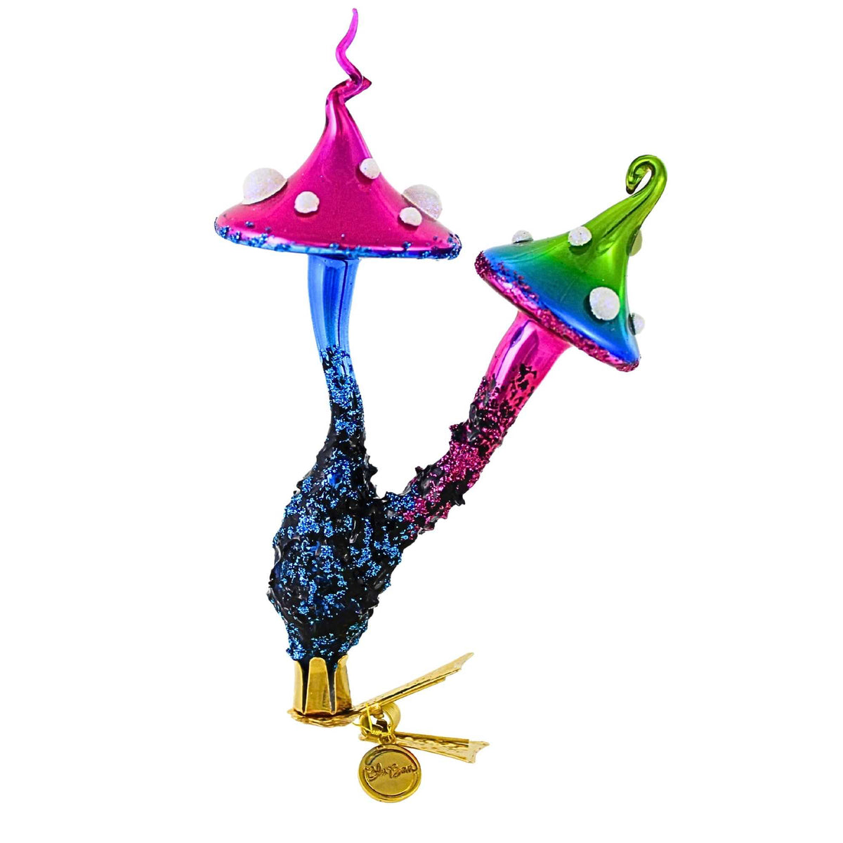 Blubom Double Mushroom Clip On - - SBKGifts.com