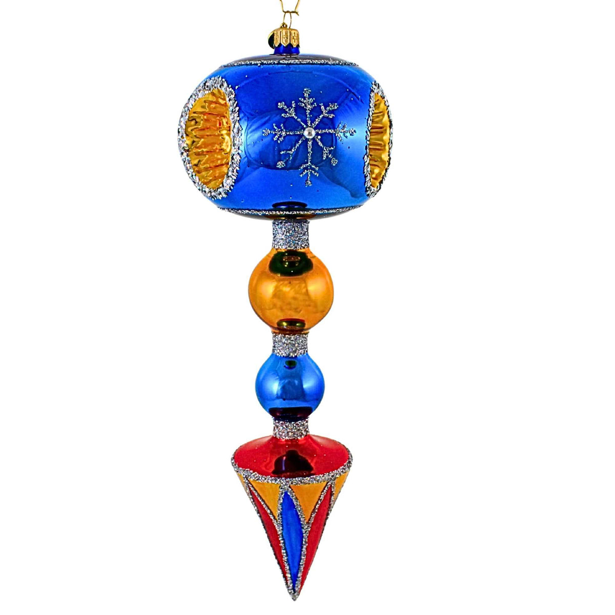 Blubom Jewel Tone Triple Reflector Drop - - SBKGifts.com