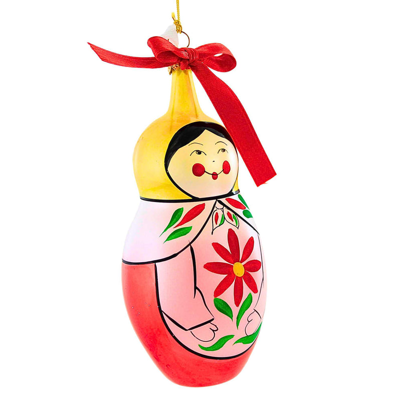 De Carlini Italian Ornaments Russian Matryoshka Nesting Doll Set - - SBKGifts.com