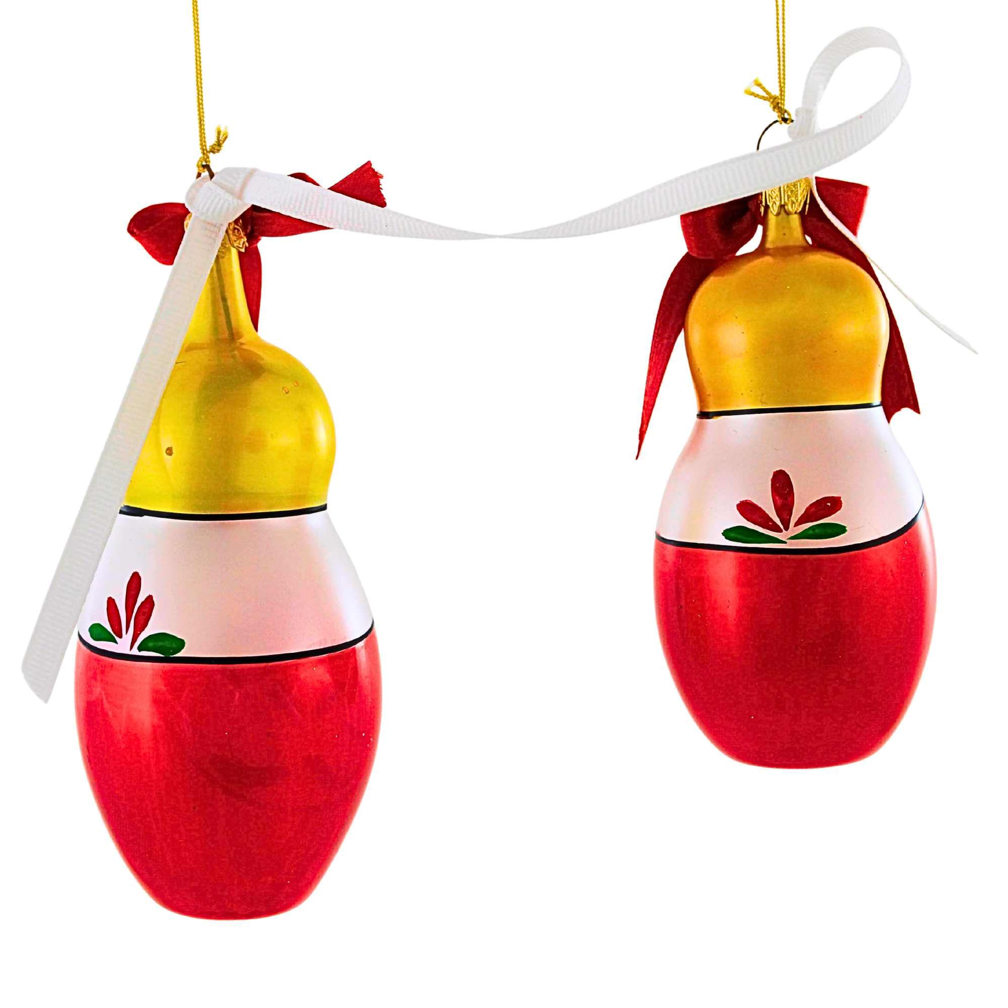 De Carlini Italian Ornaments 5.50In Russian Matryoshka Nesting