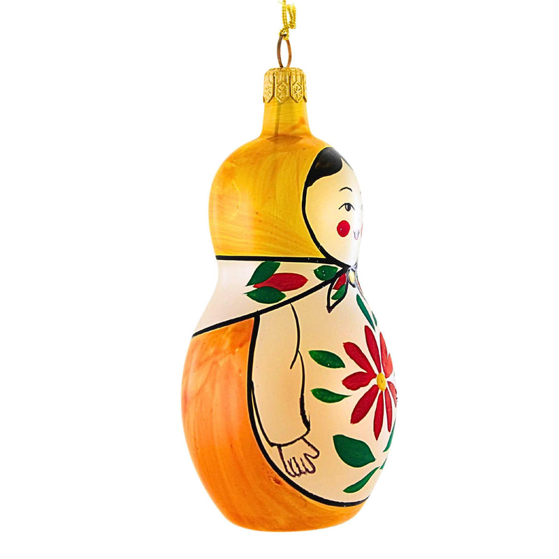 De Carlini Italian Ornaments Russian Matryoshka Nesting Doll - - SBKGifts.com