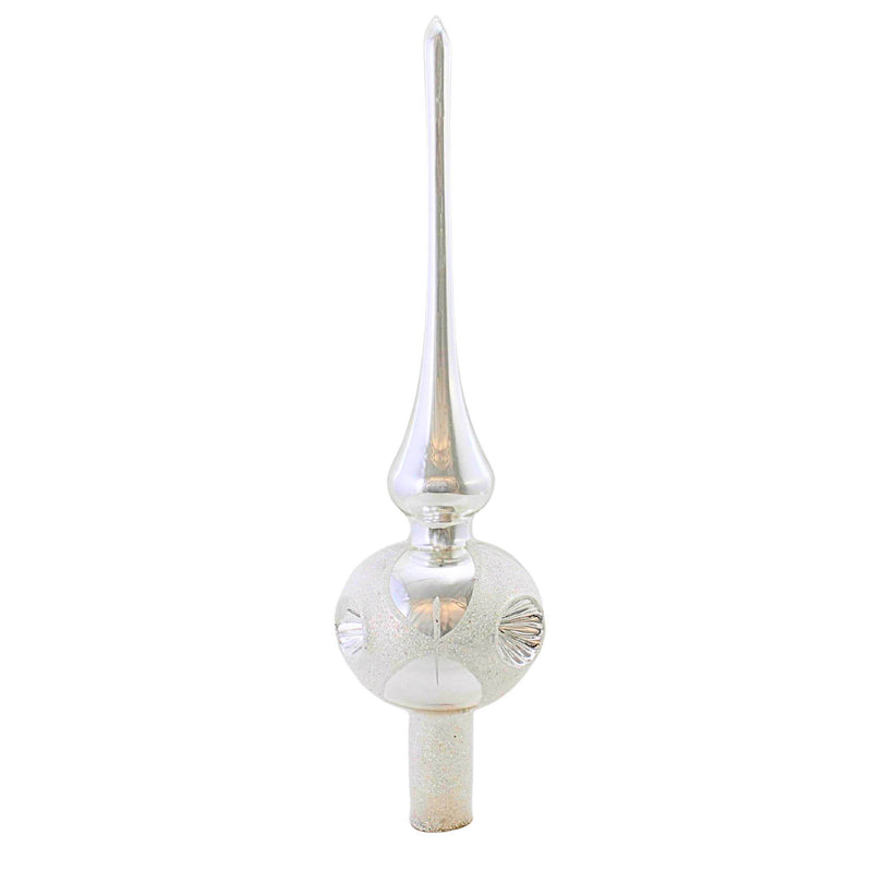 Sbk Gifts Holiday Silver Stardust Glitz Tree Topper - - SBKGifts.com