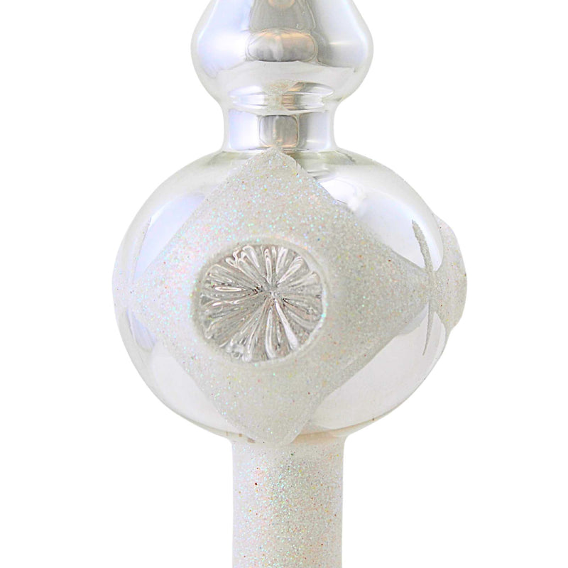 Sbk Gifts Holiday Silver Stardust Glitz Tree Topper - - SBKGifts.com