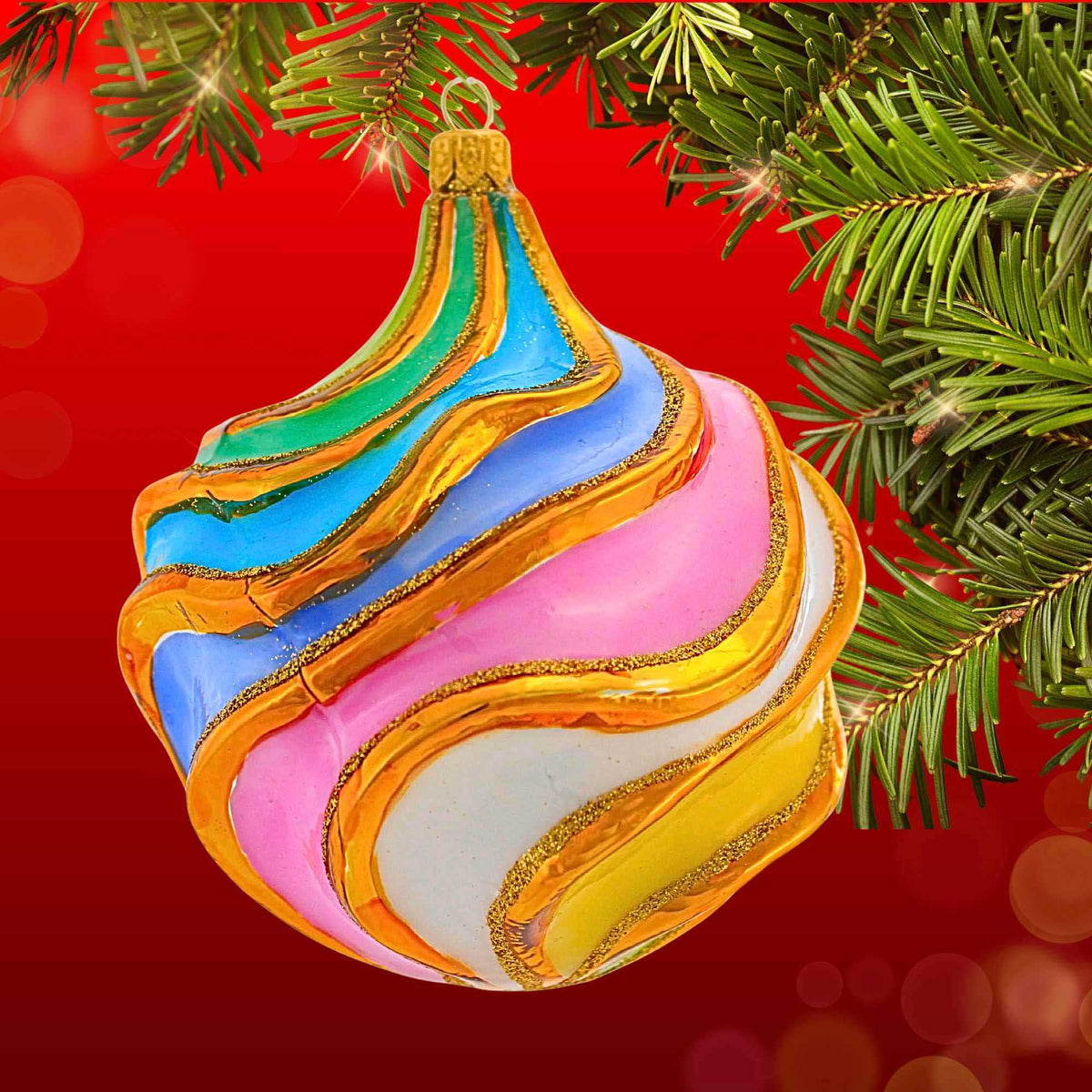 Metzler Bros. Wavy Porselant - - SBKGifts.com