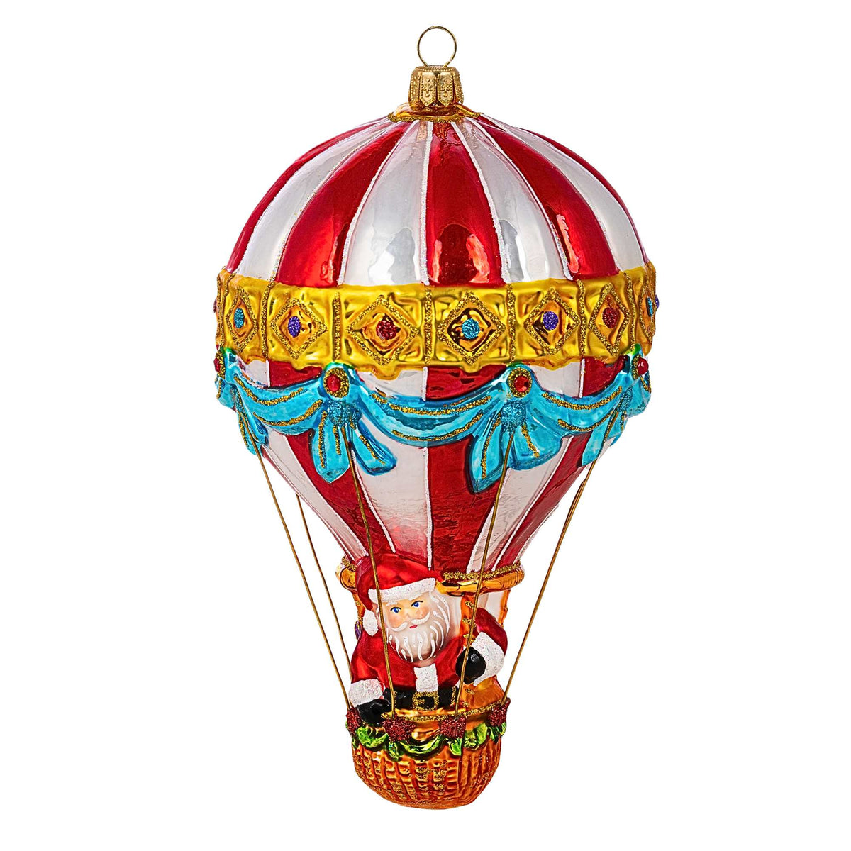 (64597) Santa On A Hot Air Balloon